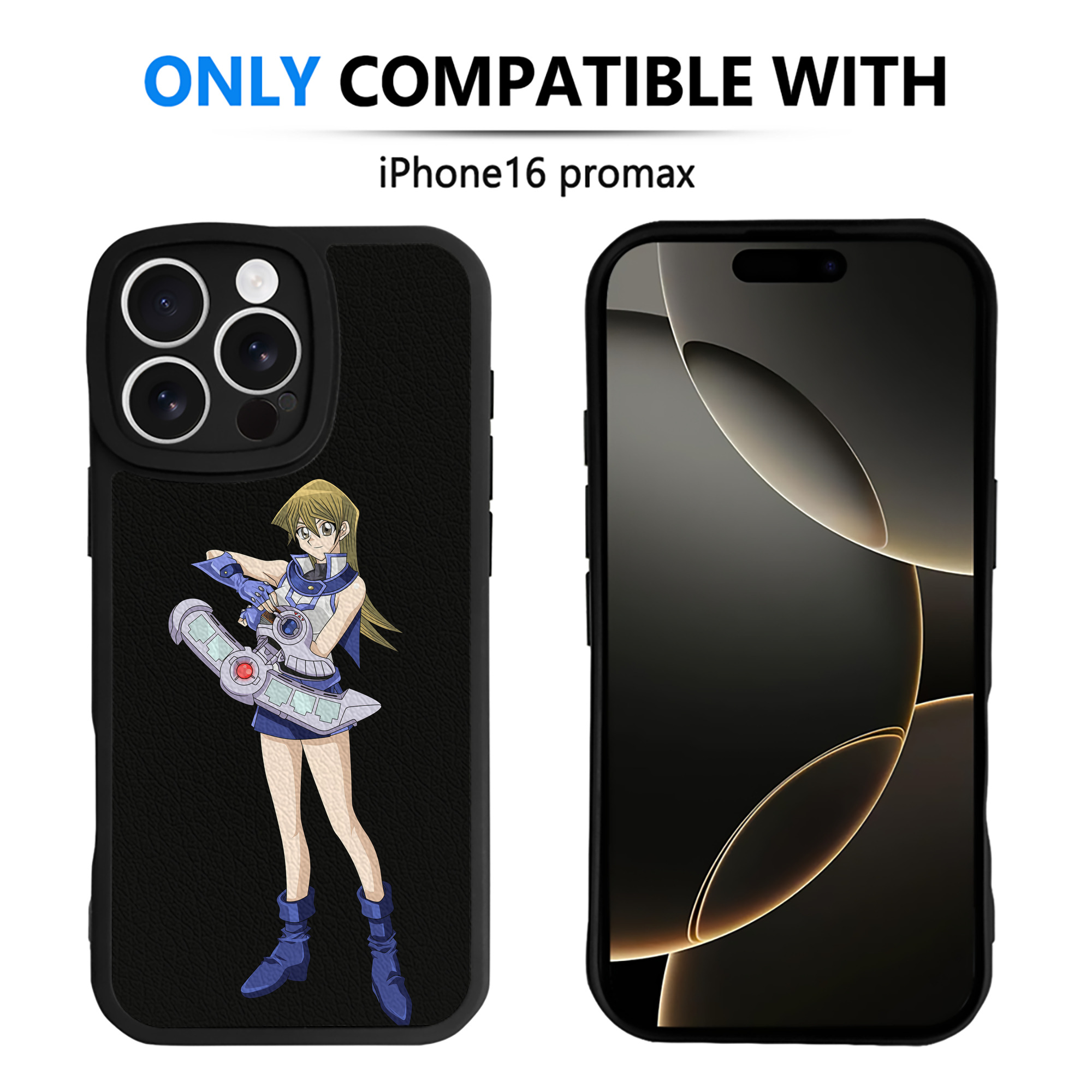 遊☆戯☆王 Yu-Gi-Oh! 【iPhone 16シリーズ対応】シリコンスマホケース（レザー調） 材質：シリコン